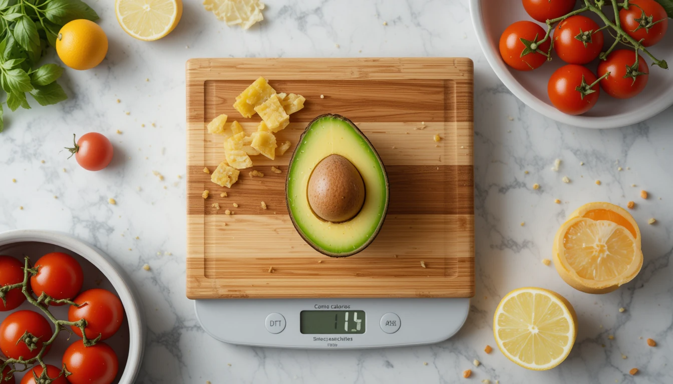 small avocado calories